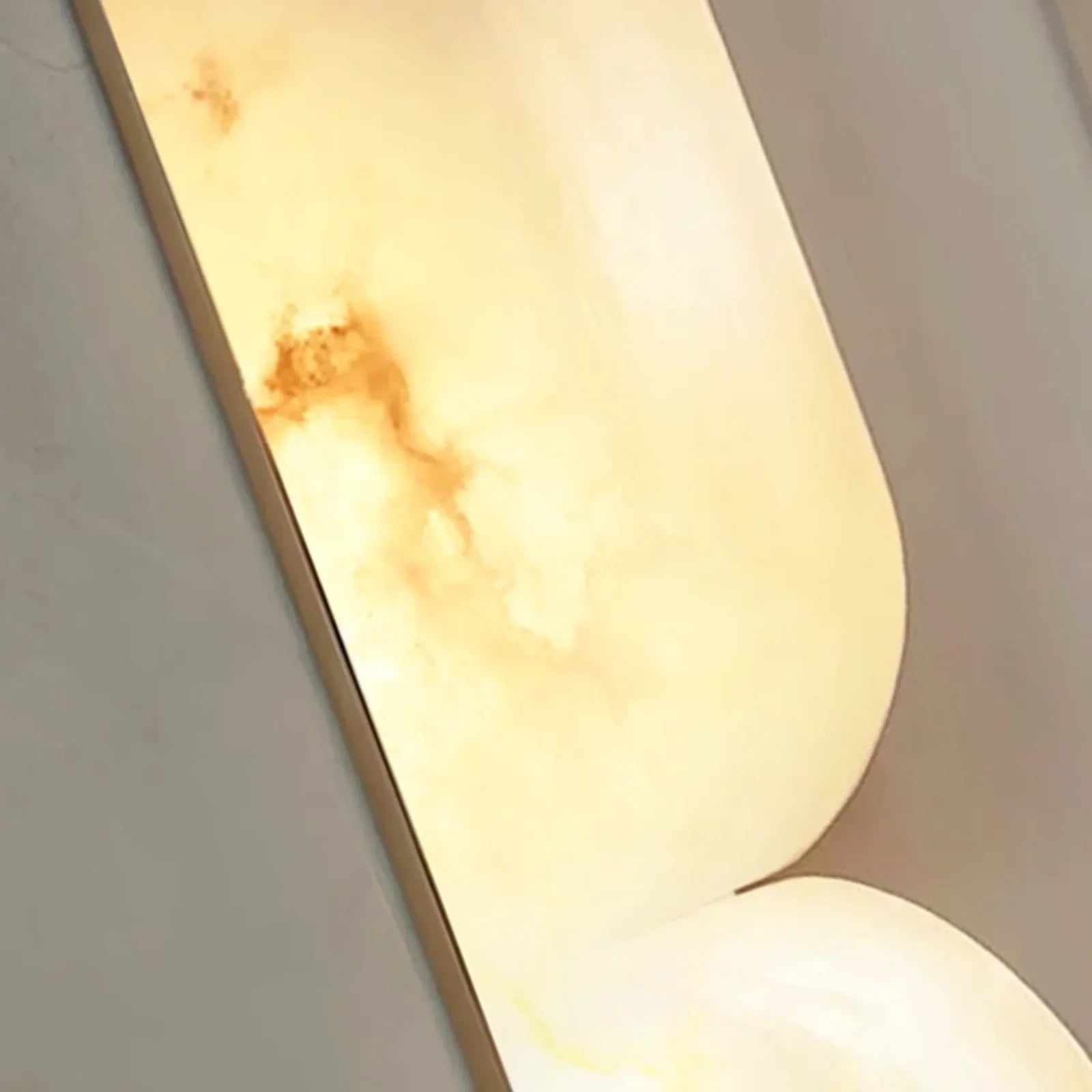 Quartz Prism Wall Sconce – LED Architectural Wall Light Natural Alabaster Glow Subtle Contours
