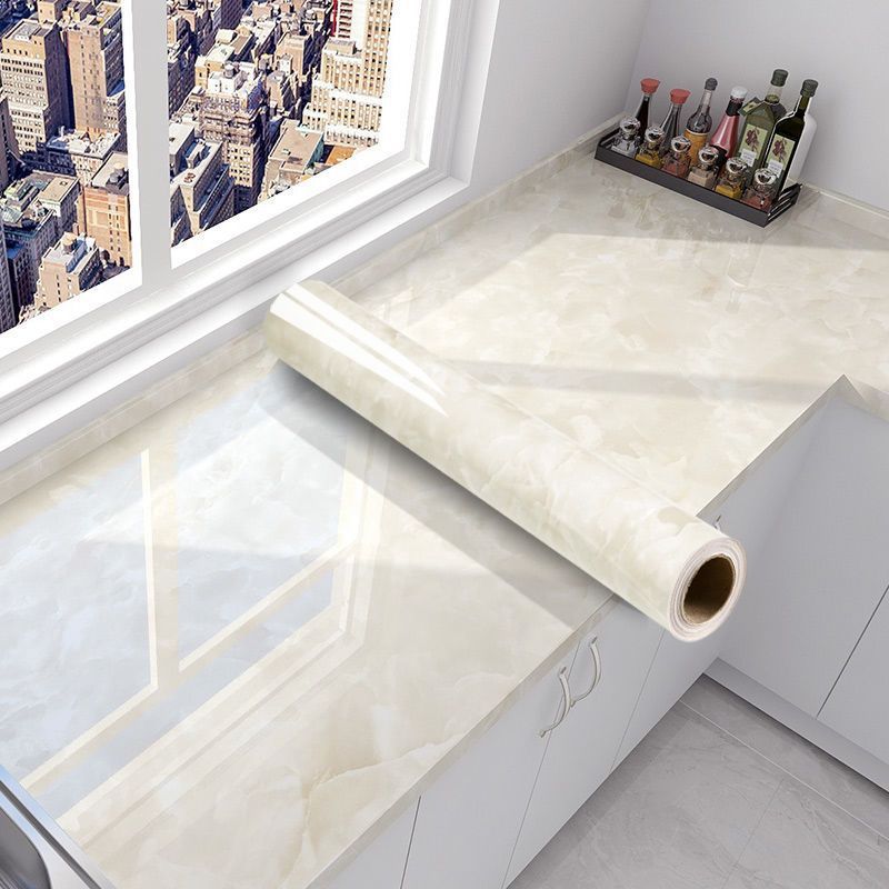 Stratum Marble Wallpaper Roll – Self Adhesive Peel Stick Removable Waterproof Gray Brown Stone Texture