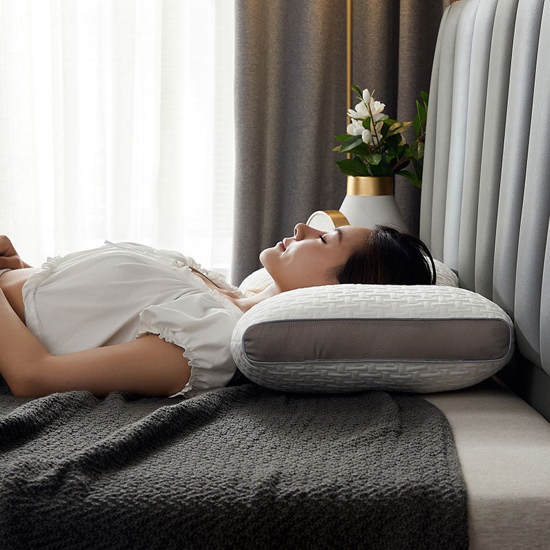 Restwell Contour Pillow – Ergonomic Memory Foam Neck Support Side Back Sleeper Pain Relief
