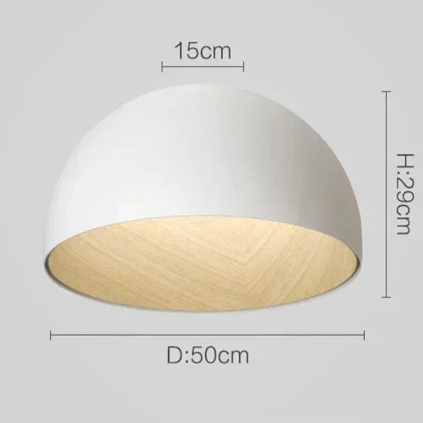 Timbrel Flush Mount Ceiling Light – Modern Black Wood Grain LED Round Living Room Bedroom Decorative Lighting