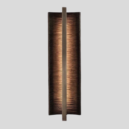 Vika Wall LampLumis Ridge Wall Sconce – Textured Metal Indoor Decorative Lighting Modern Vertical Design