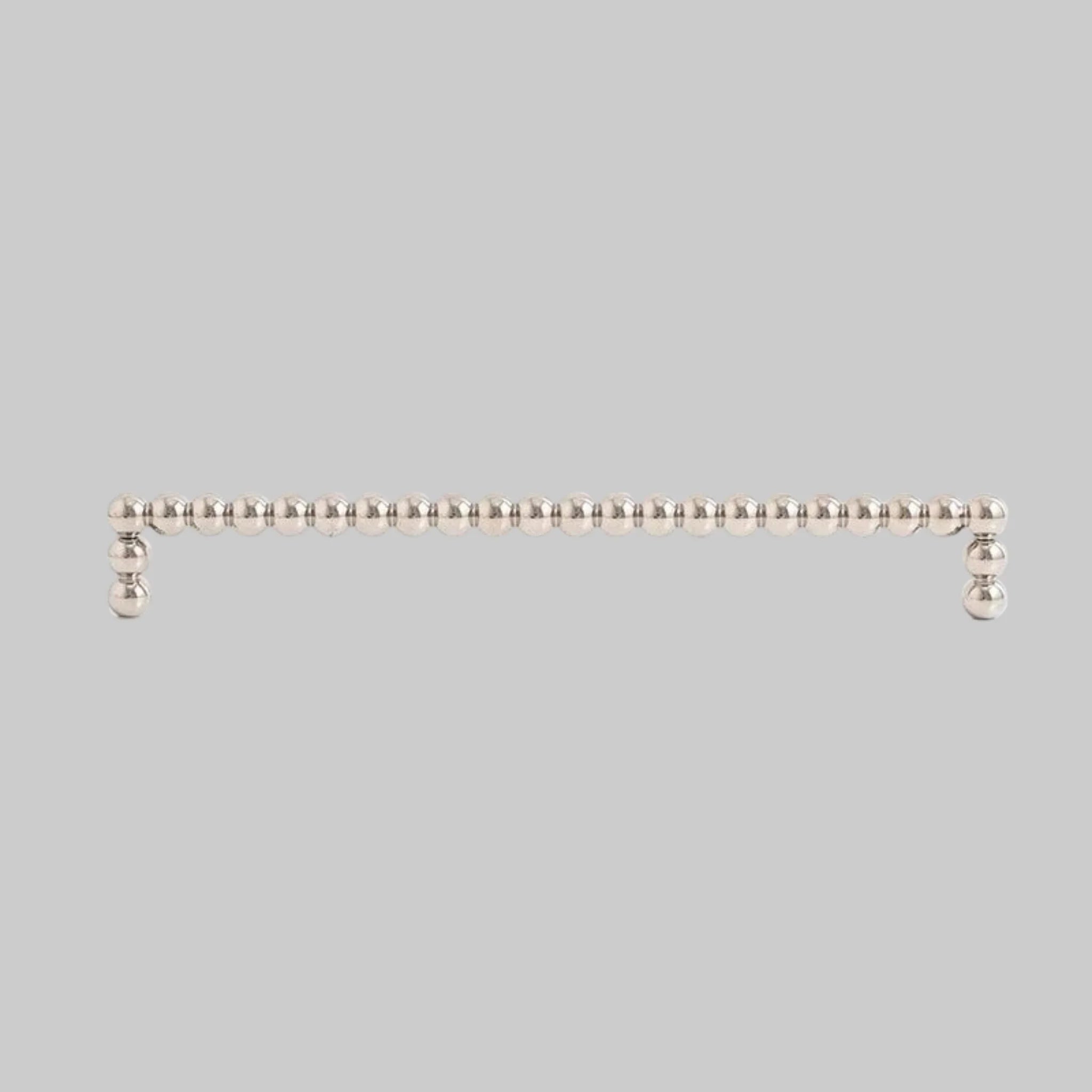 Spheron Cabinet Pull – Modern Beaded Metal Drawer Handle Dresser Knob Furniture Hardware