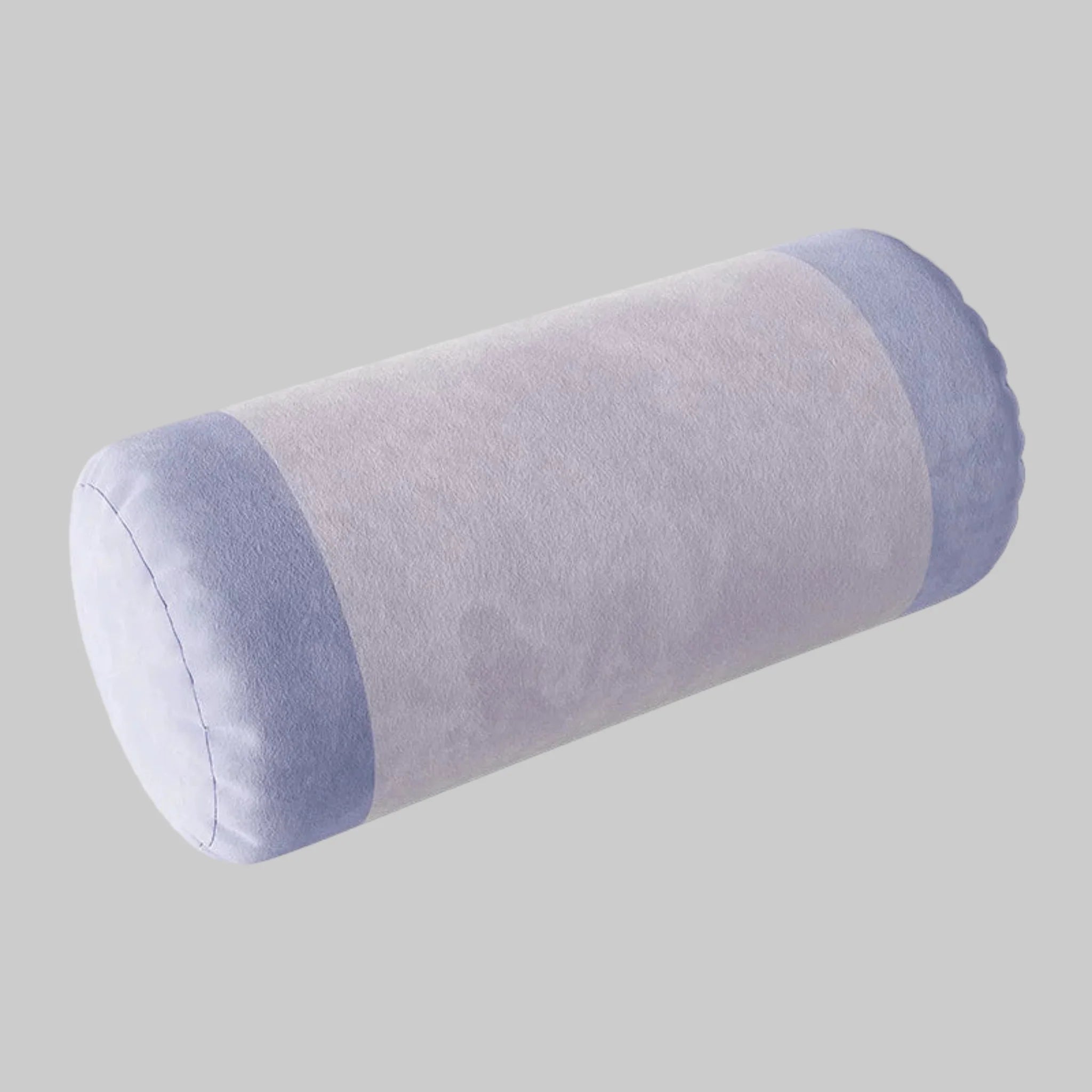 Velura Bolster Pillow – Velvet Colorblock Decorative Lumbar Cushion Sofa Bedroom Living Room