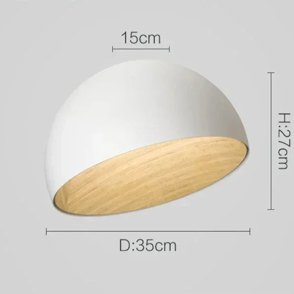 Timbrel Flush Mount Ceiling Light – Modern Black Wood Grain LED Round Living Room Bedroom Decorative Lighting