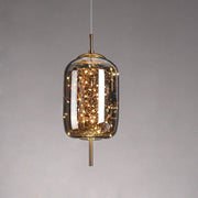 Aurora Cluster Glass Pendant Light – LED Modern Hanging Ceiling Fixture for Living Room
