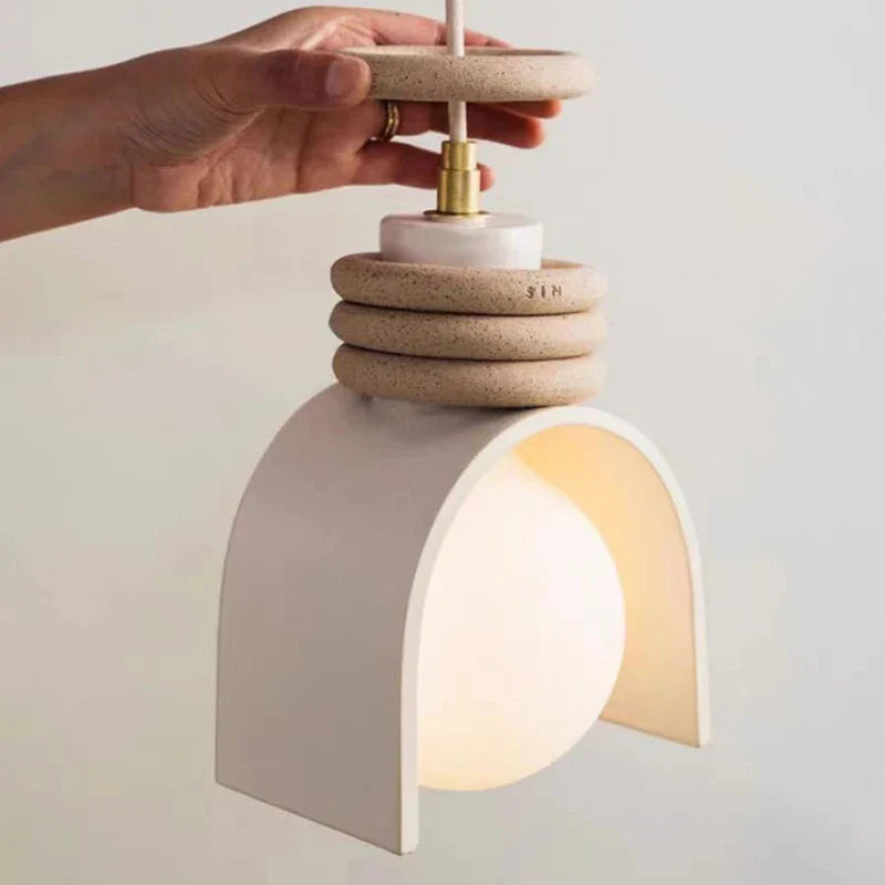Arlo Arch Pendant Light – Modern Scandinavian Dome Kitchen Island Hanging Fixture