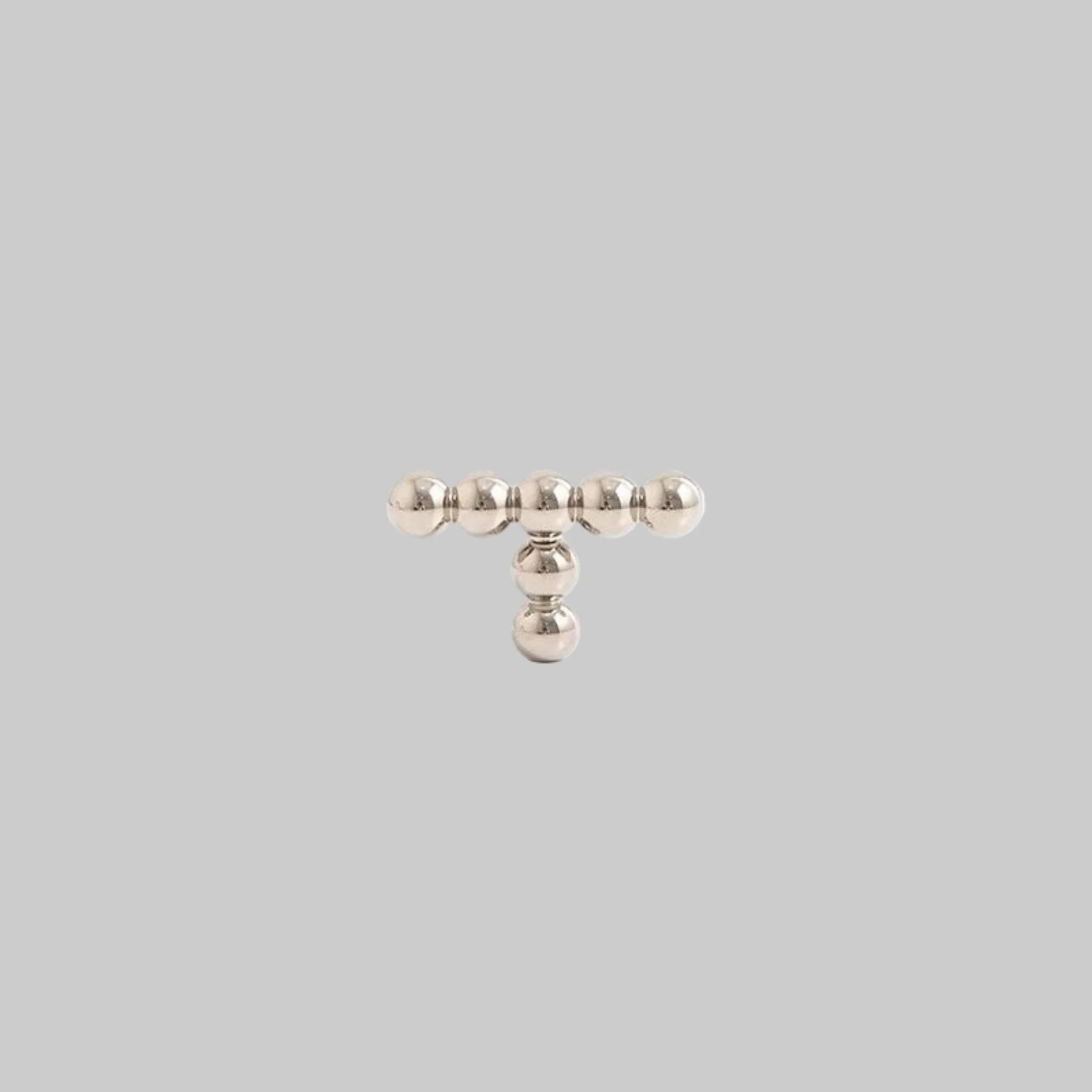 Spheron Cabinet Pull – Modern Beaded Metal Drawer Handle Dresser Knob Furniture Hardware
