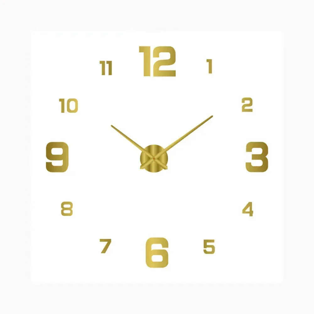 Solsyn Gradient Wall Clock – Silent Quartz Modern Decorative Living Room Bedroom Large Round