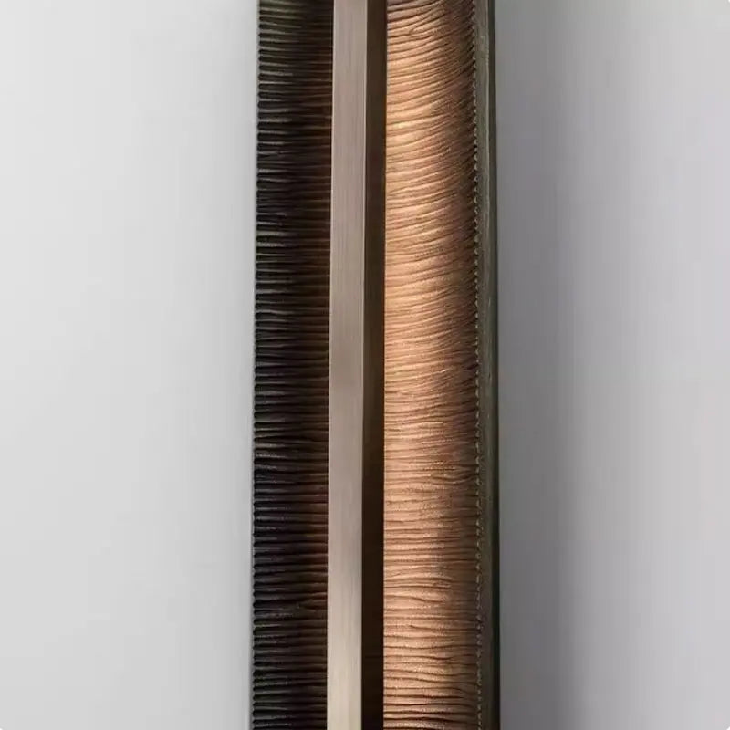 Vika Wall LampLumis Ridge Wall Sconce – Textured Metal Indoor Decorative Lighting Modern Vertical Design