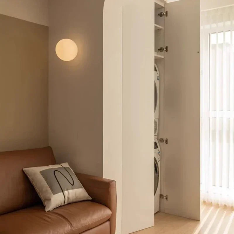 Lumina Sphere Ceiling Light – Flush Mount Modern Globe Fixture Hallway Bedroom Living Room