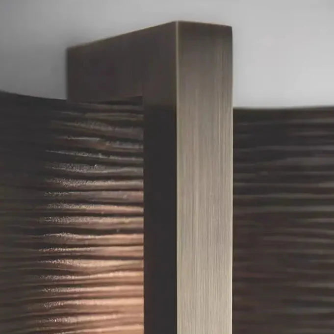 Vika Wall LampLumis Ridge Wall Sconce – Textured Metal Indoor Decorative Lighting Modern Vertical Design