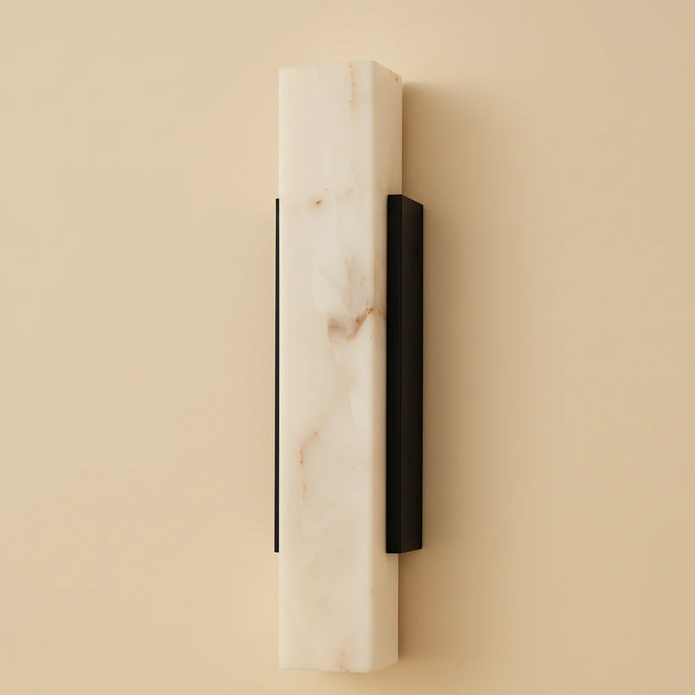 Aurelia Marble Wall Sconce – LED Wall Sconce Modern Decorative Lighting Living Room Bedroom