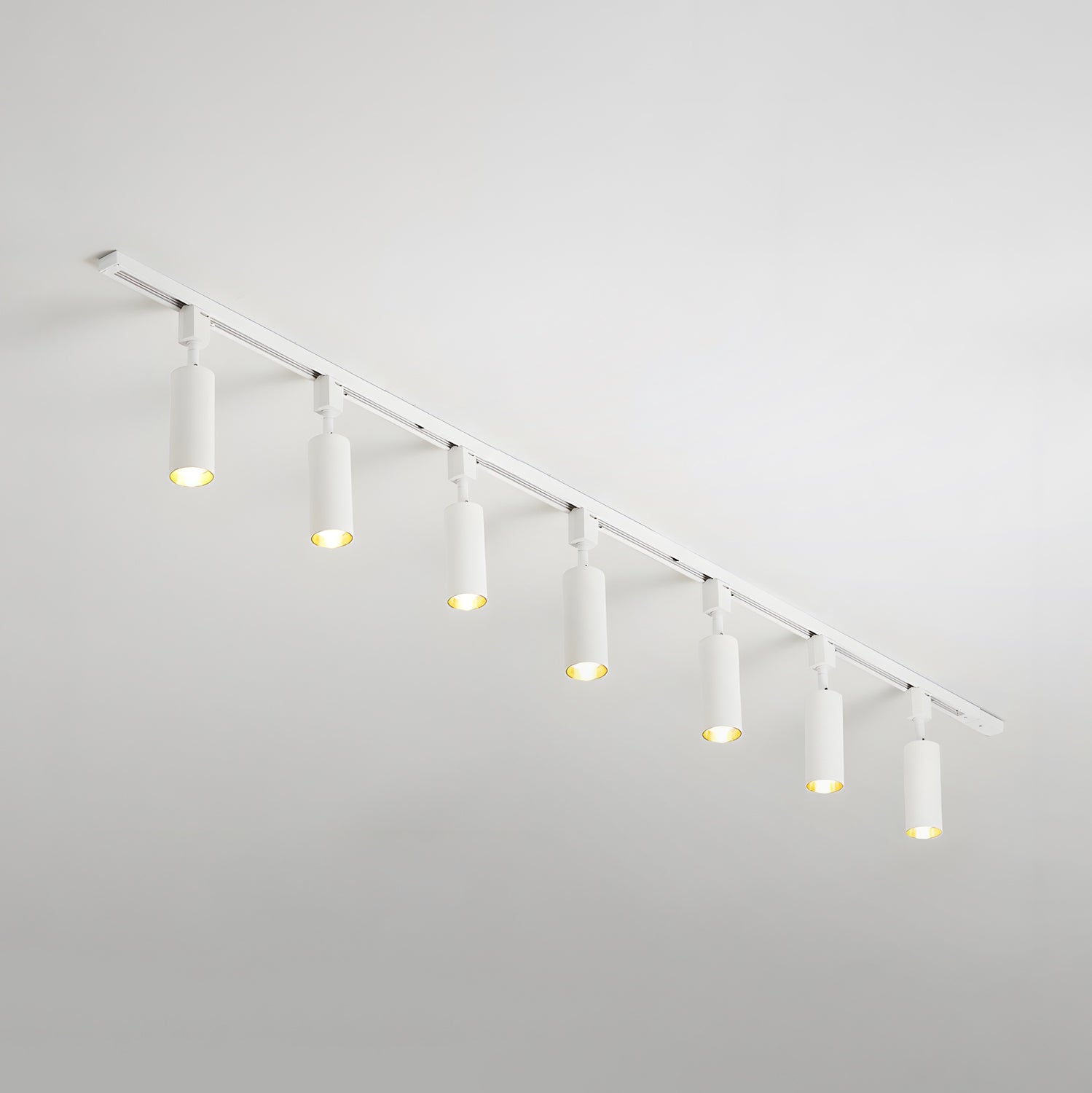 Calix Cylinder Track Light – Black Gold Track Lighting Kitchen Ceiling Adjustable Spotlight Modern