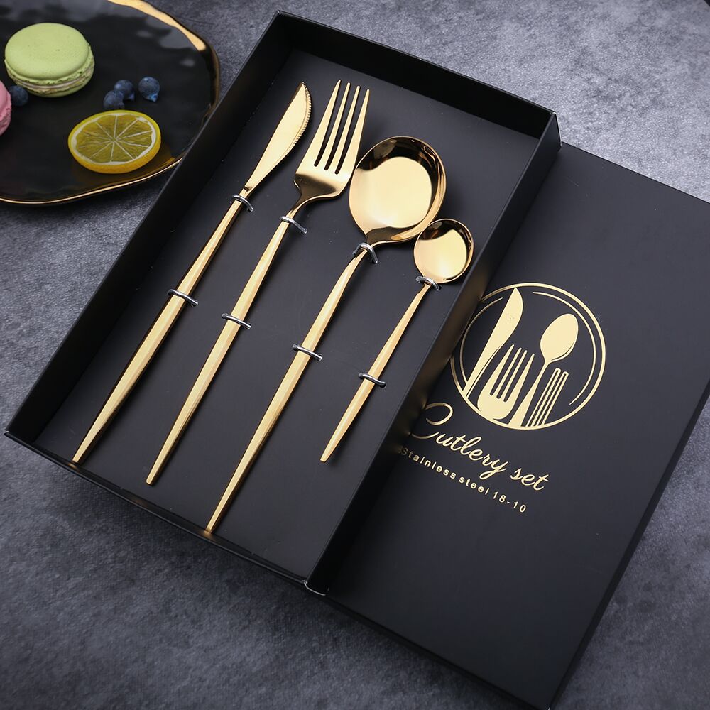 Silkline Flatware Set – Stainless Steel Mirror Finish Silverware Reusable Kitchen Utensils Dining