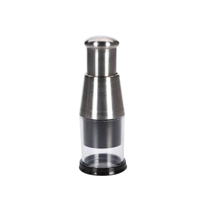 Grindero Manual Garlic Press – Stainless Steel Crusher Mincer Kitchen Tool Handheld Garlic Chopper