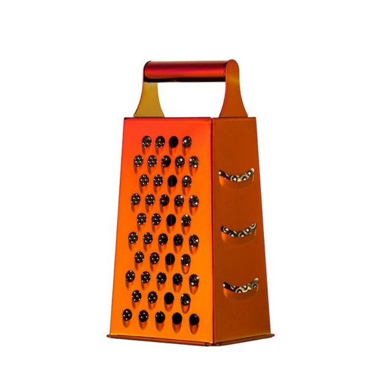 Luxen Gold Kitchen Grater – Stainless Steel Handheld Box Grater Shredder Kitchen Tool Decorative