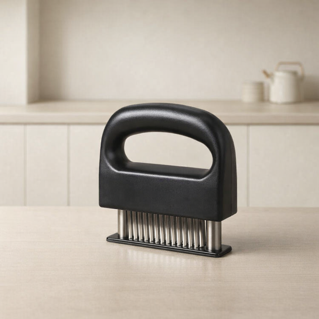 Tenderex Pro Meat Tenderizer – Stainless Steel 48 Blade Kitchen Tool Heavy Duty Manual