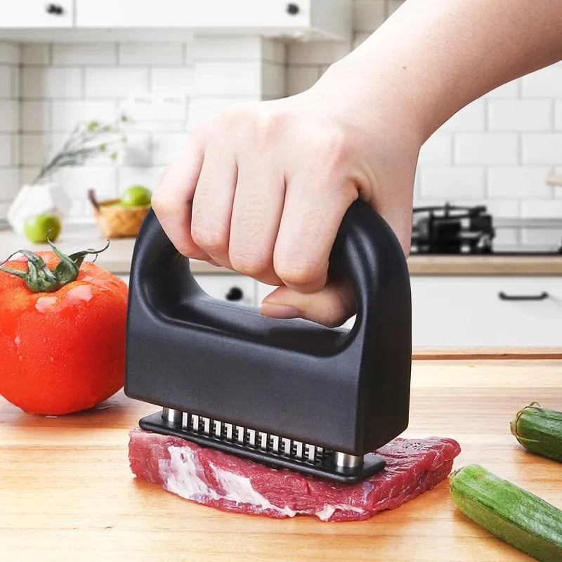 Tenderex Pro Meat Tenderizer – Stainless Steel 48 Blade Kitchen Tool Heavy Duty Manual