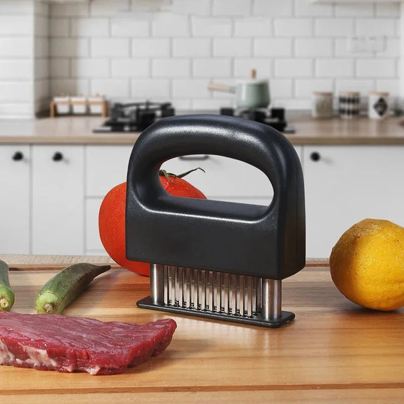 Tenderex Pro Meat Tenderizer – Stainless Steel 48 Blade Kitchen Tool Heavy Duty Manual