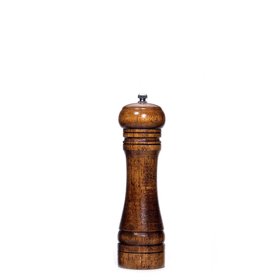 Tornley Salt Pepper Mill Set – Wooden Stainless Steel Adjustable Grinder Kitchen Dining Decor