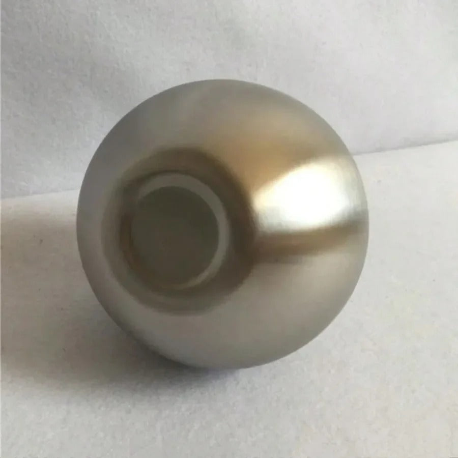 Orbis Sphere Soap Dispenser – Brushed Stainless Steel Countertop Pump Bathroom Kitchen Lotion Shampoo