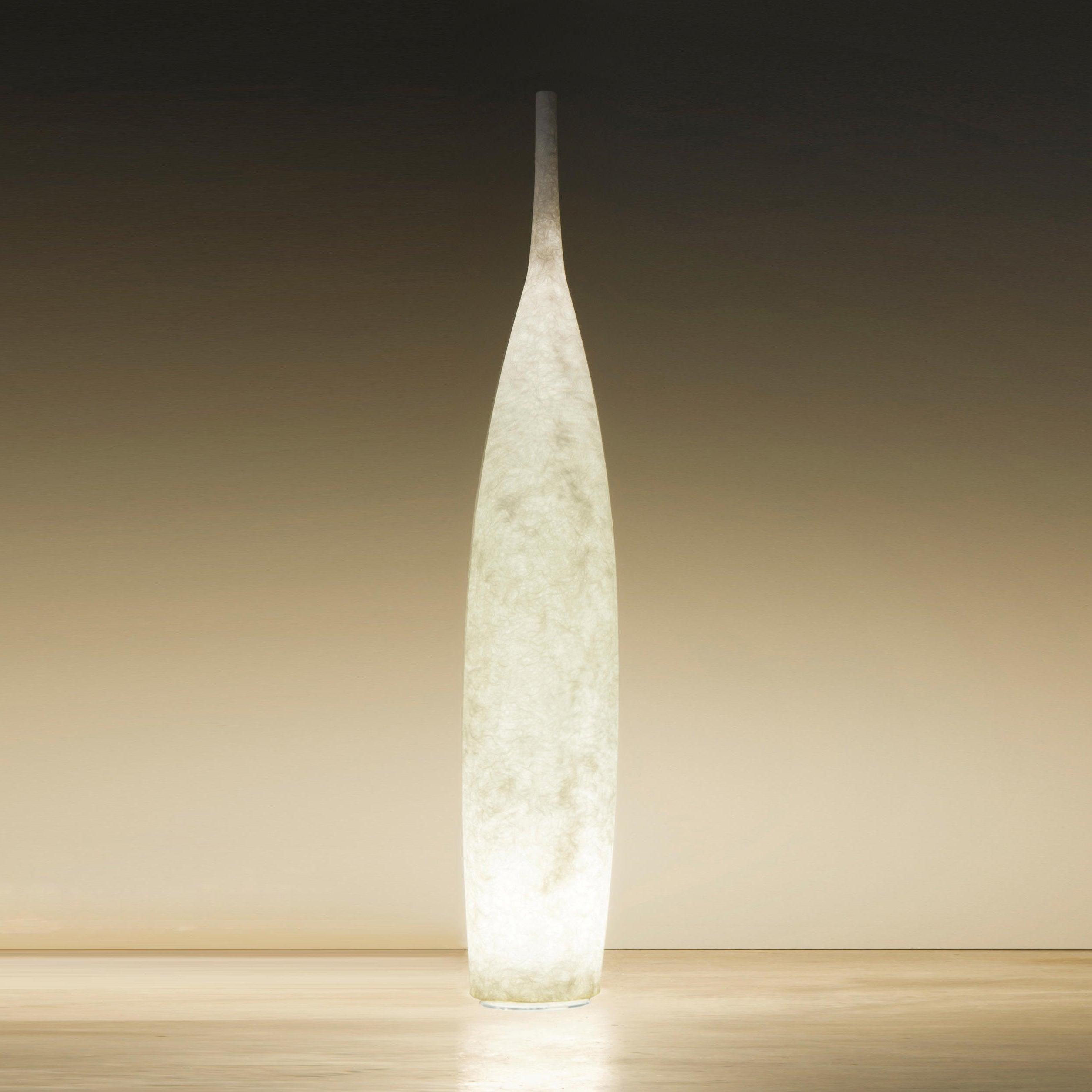 Lunor Dome Uplight Floor Lamp – LED Resin Uplight Floor Lighting Fixture