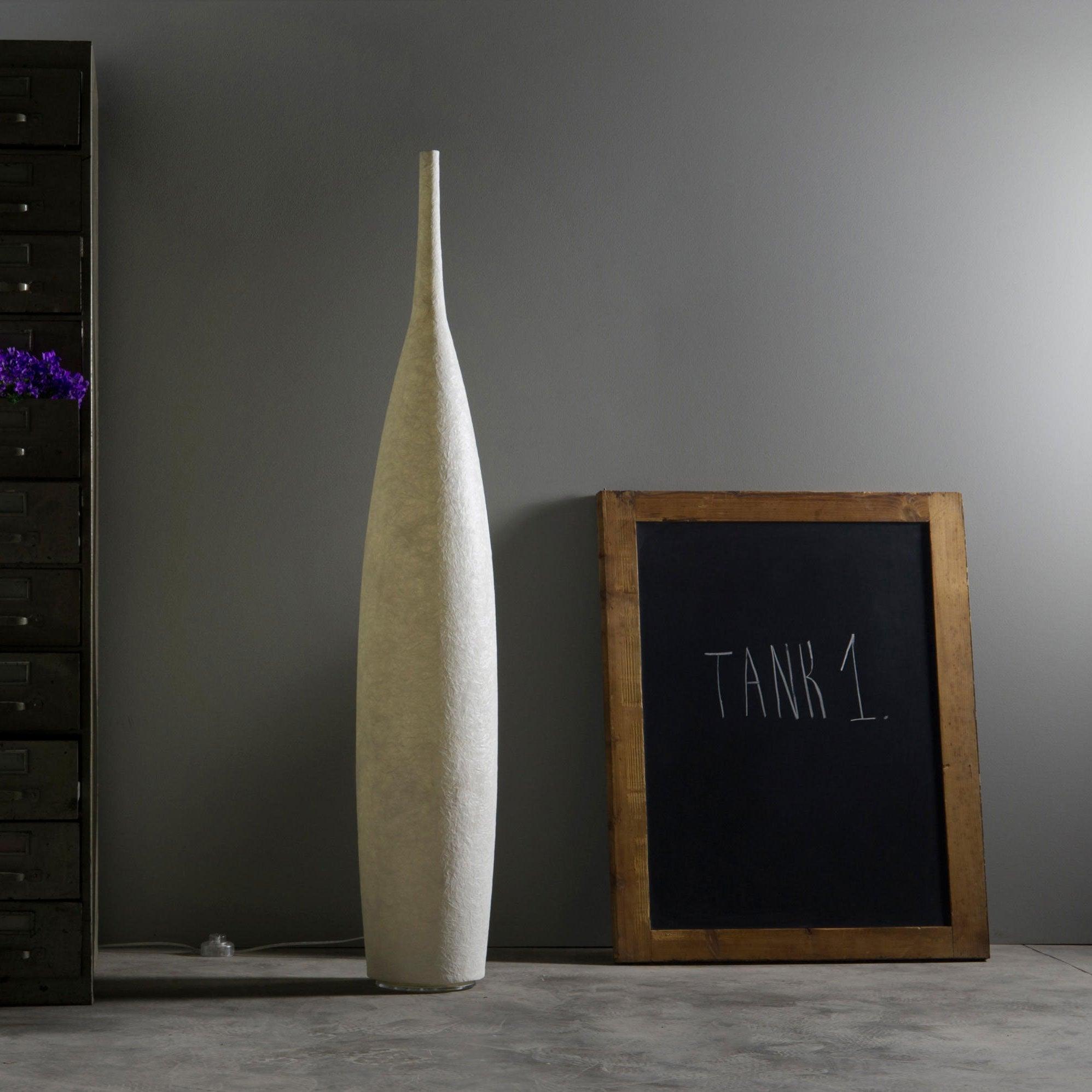 Lunor Dome Uplight Floor Lamp – LED Resin Uplight Floor Lighting Fixture