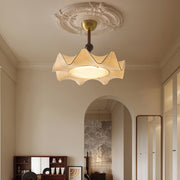 Petal Wave Semi-Flush Ceiling Light – Mid-Century Decorative Fixture
