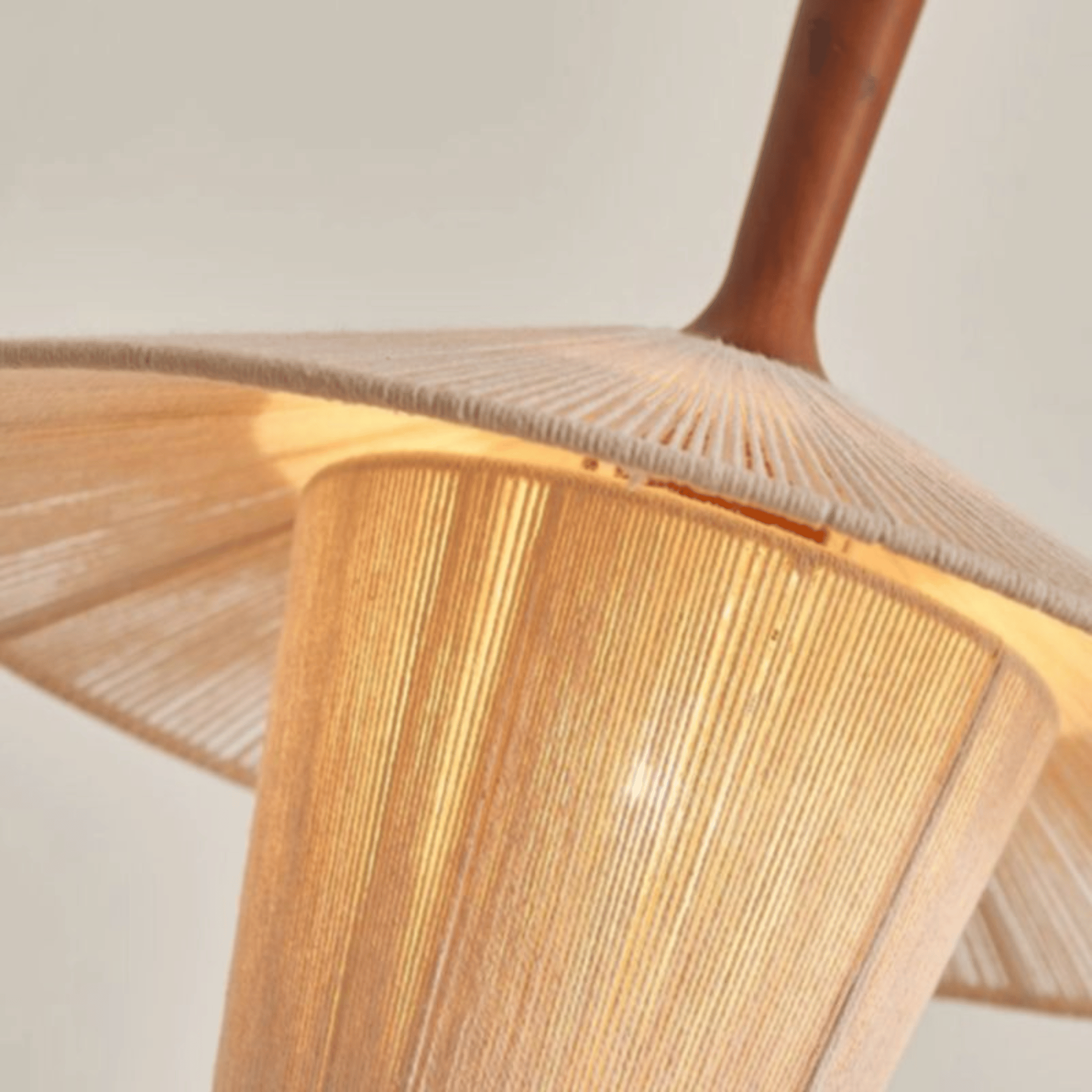 Dralux Woven Pendant Light – Rattan Hanging Light Fixture Ceiling Dining Room Kitchen Island Bedroom Decorative Lighting