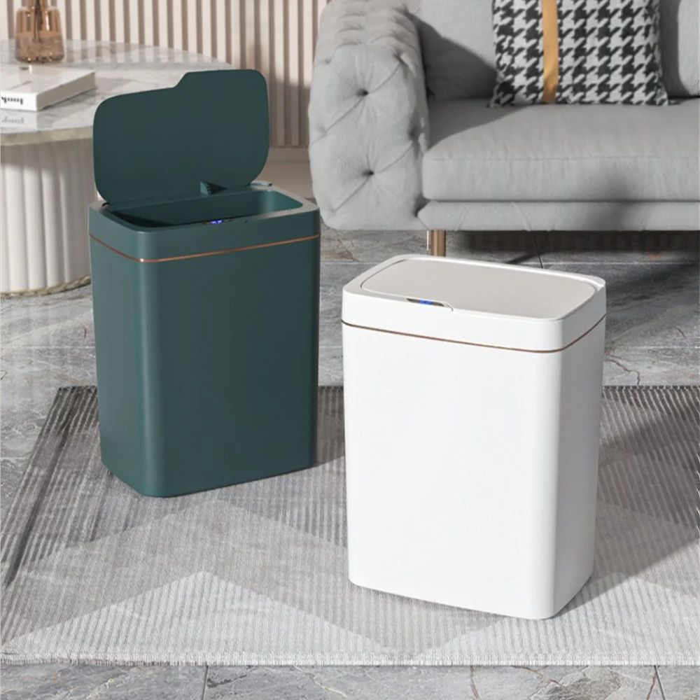 Velaro Sense Trash Can – Motion Sensor Automatic Touchless Waste Bin Kitchen Bathroom Office 15L
