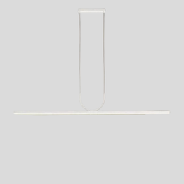 Arcline Pendant Light – LED Linear Dining Table Modern Minimalist White Suspended Kitchen Island