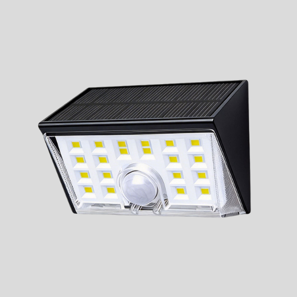 Solaren Solar Wall Light – Motion Sensor Outdoor Security LED Waterproof Wireless Patio Deck