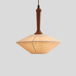 Dralux Woven Pendant Light – Rattan Hanging Light Fixture Ceiling Dining Room Kitchen Island Bedroom Decorative Lighting