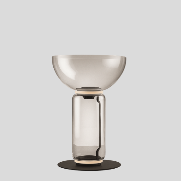 Vespera Glass Table Lamp – Modern Decorative Table Living Room Lamps Bedroom LED Lighting Fixture