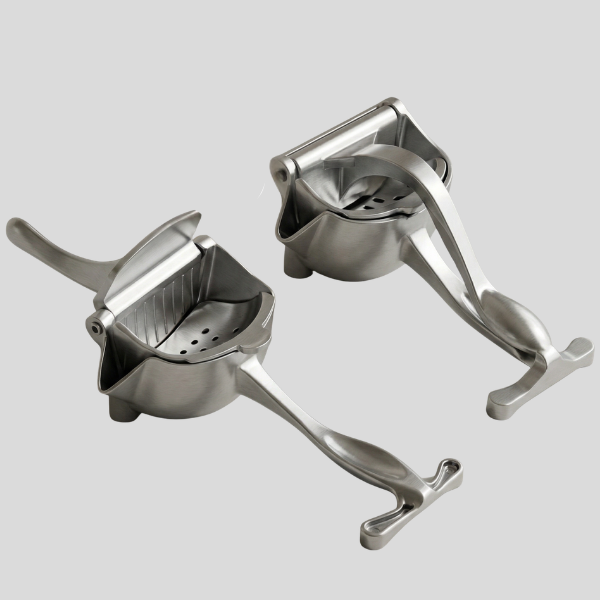 Pressio Manual Lemon Juicer – Stainless Steel Citrus Squeezer Press Heavy Duty Kitchen Tool
