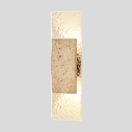 Terravex Stone Wall Sconce – LED Outdoor Waterproof Modern Decorative Lighting Fixture Patio Bedroom