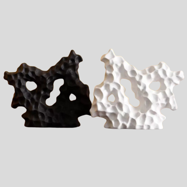 Coralux Reef Sculpture – Modern Organic Table Decor Living Room Bedroom Abstract Accent Piece
