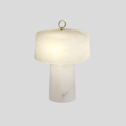 Marvessa Marble Table Lamp – Portable LED Decorative Lighting Living Room Bedroom Nightstand