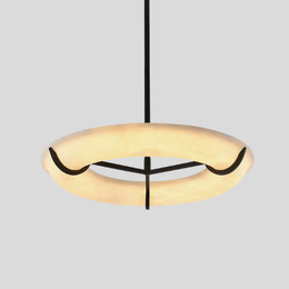 Zephren Halo Pendant Light – Modern Ring Chandelier Warm LED Decorative Lighting Dining Room Kitchen Island
