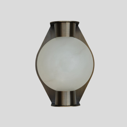 Celestra Orb Wall Sconce – Modern Gold Brass Globe Wall Lamp Bedroom Living Room Decorative Lighting