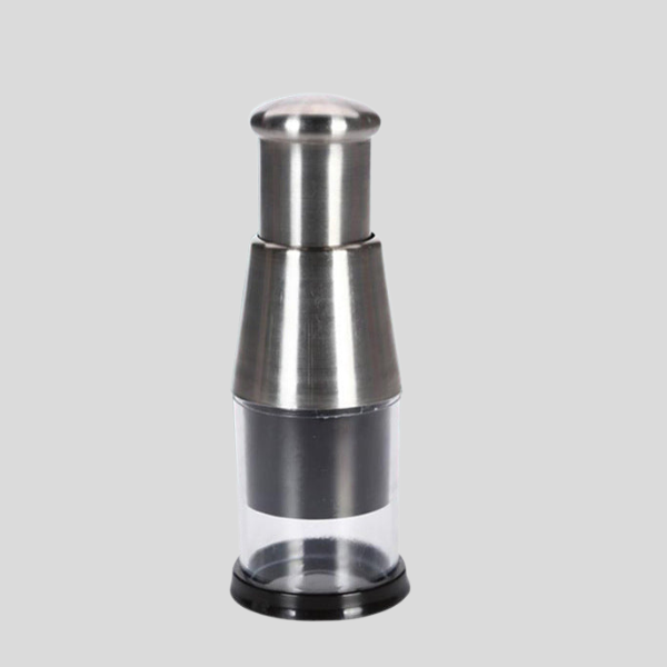 Grindero Manual Garlic Press – Stainless Steel Crusher Mincer Kitchen Tool Handheld Garlic Chopper