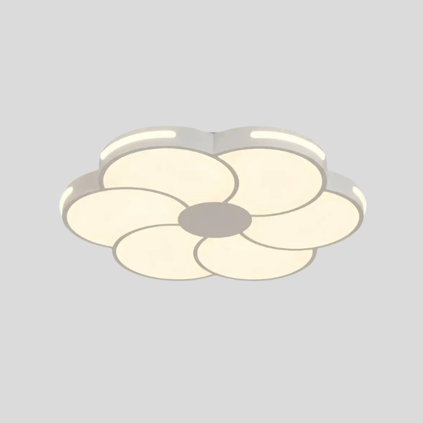 Petalux Flush Mount Ceiling Light – LED Flower Modern Living Room Bedroom Decorative Lighting Fixture