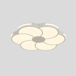 Petalux Flush Mount Ceiling Light – LED Flower Modern Living Room Bedroom Decorative Lighting Fixture
