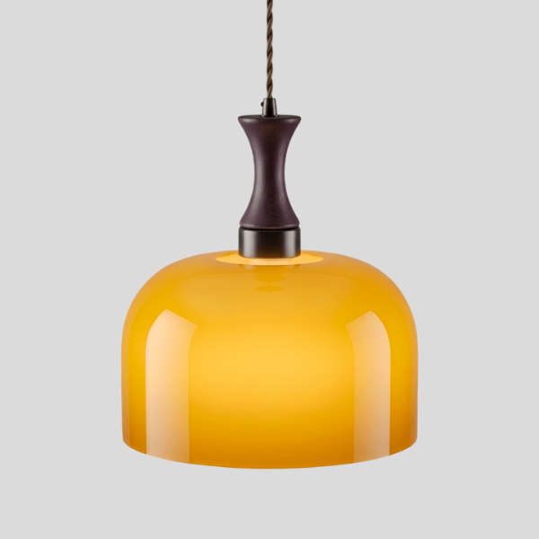 Sorello Pendant Light – Glass Dome Ceiling Light Fixture Kitchen Island Dining Room Decorative Lighting