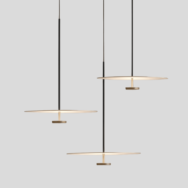 Avion Disc Pendant Light – LED Modern Minimalist Ceiling Lighting Dining Room Kitchen Island Decorative
