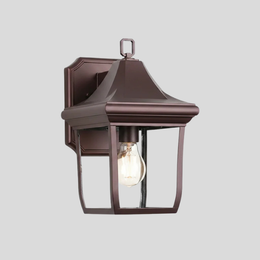 Harwick Manor Wall Sconce – Outdoor Bronze Lantern Light Porch Entryway Decorative Lighting