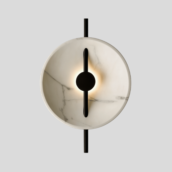 Orbistone Wall Sconce – Modern Marble LED Wall Light Living Room Bedroom Decorative Lighting Fixture