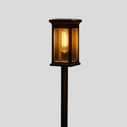 Hawthorne Solar Path Light – Outdoor Decorative Lantern LED Pathway Garden Patio Landscape
