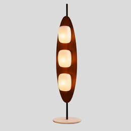 Ovalis Sculptural Floor Lamp – Mid Century Modern Floor Lamp Living Room Bedroom Decorative Lighting