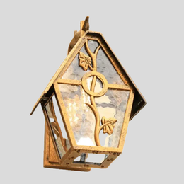 Briarwood Carriage Outdoor Wall Sconce – Rustic Lantern Style Decorative Lighting Fixture Patio Entryway